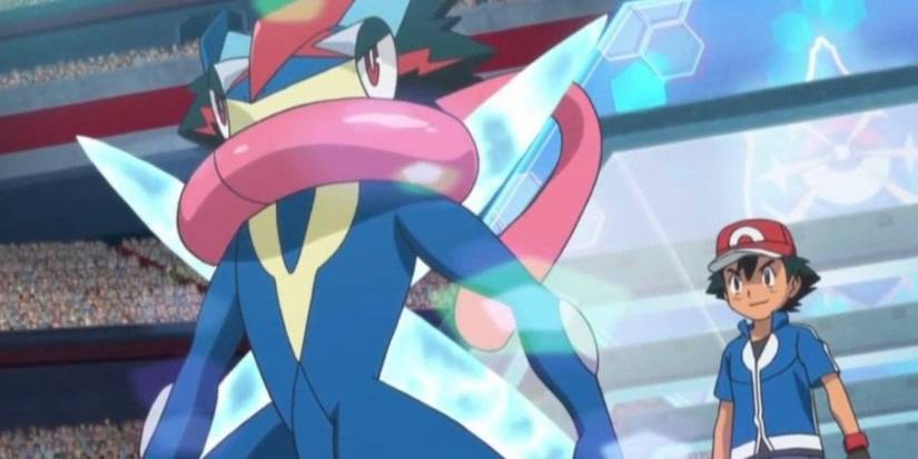 Pokémon Ash and Greninja