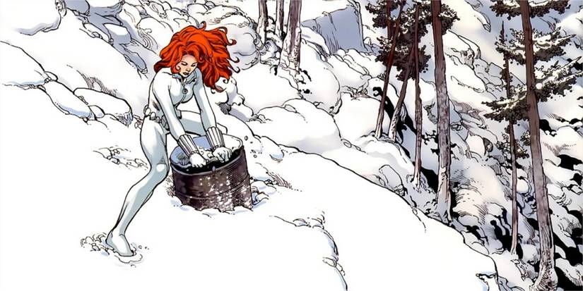 Black Widow's New White Movie Costume Comes From Marvel Comics Black Widow's New White Movie Costume Comes From Marvel Comics