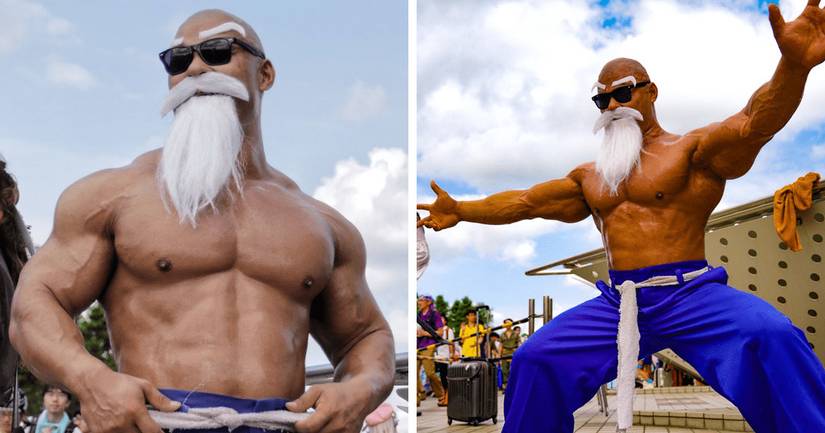 Master Roshi Fit Dragon Ball: 10 Amazing Master Roshi Cosplays That Look Just Like The Anime