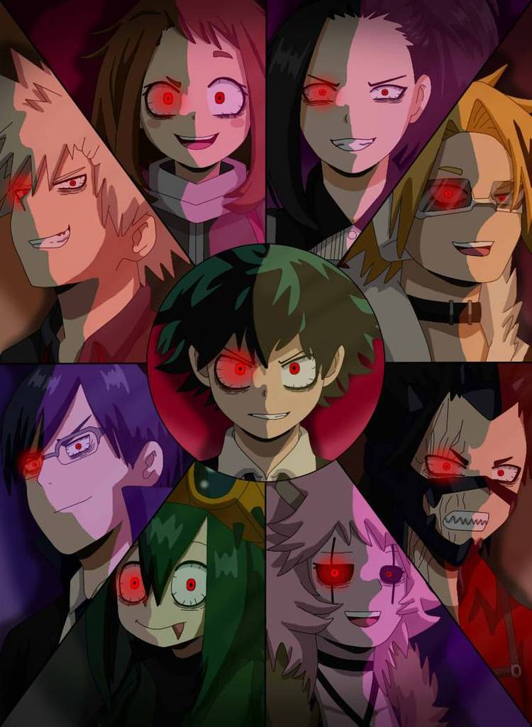 10 My Hero Academia Heroes Reimagined As Villains 10-my-hero-academia-heroes-reimagined-as-villains