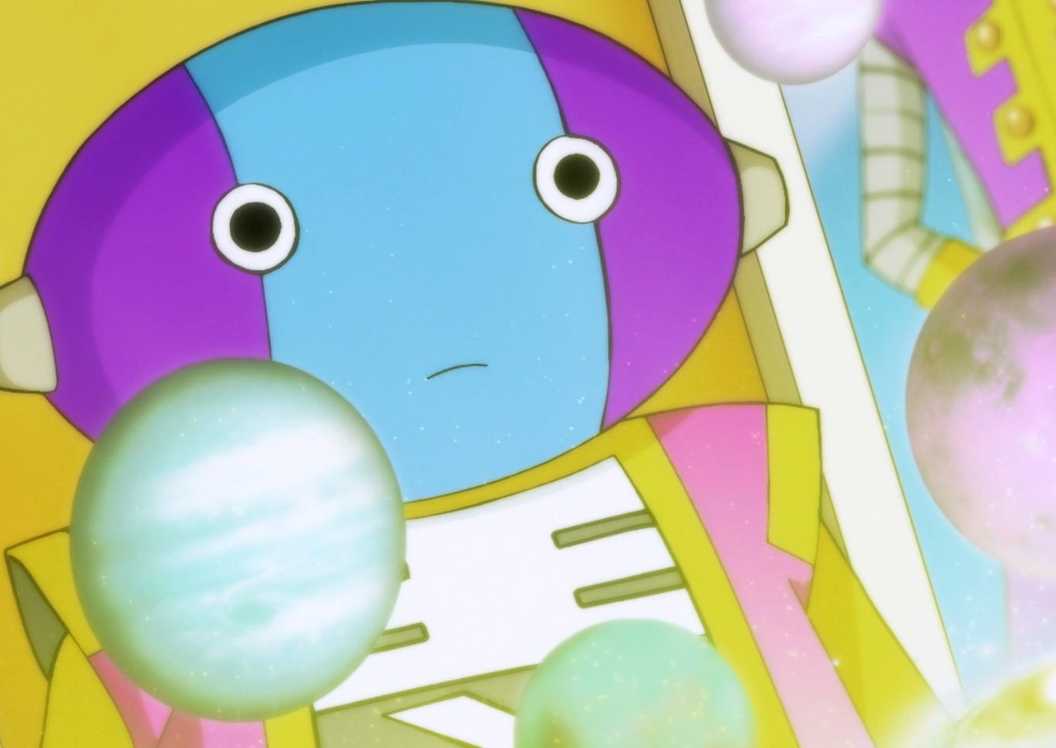 Zeno errantly considers universe erasure in Dragon Ball Super.