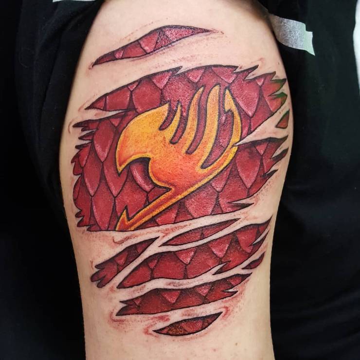Fairy Tail 10 Amazing Tattoos To Inspire Your New Ink Cbr