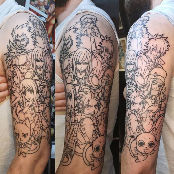 Fairy Tail 10 Amazing Tattoos To Inspire Your New Ink Cbr Fairy Tail 10 Amazing Tattoos To Inspire Your New Ink Cbr