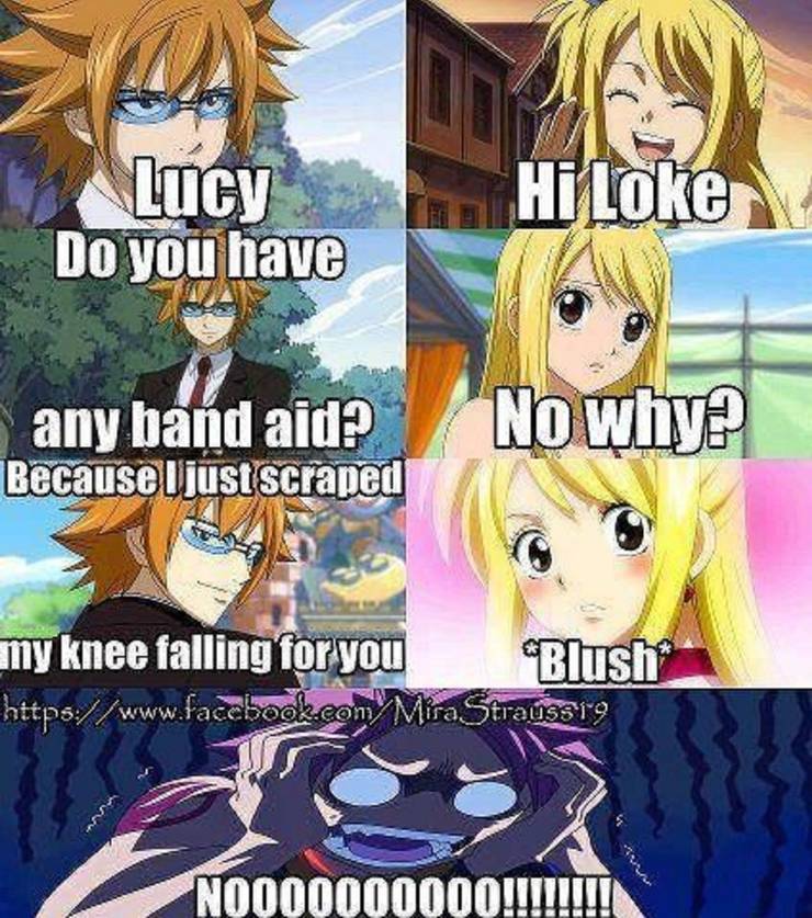 Fairy Tail 10 Hilarious Lucy Memes Cbr