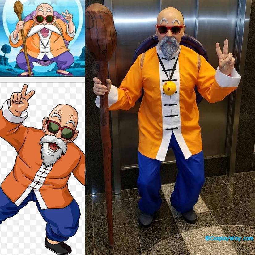 Master Roshi Hand Signs Dragon Ball: 10 Amazing Master Roshi Cosplays That Look Just Like The Anime