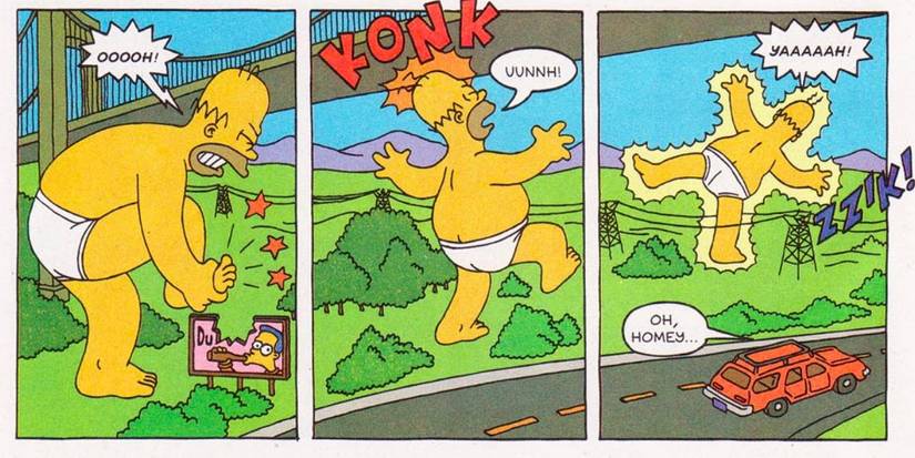 The Simpsons: 10 Funniest Comic Issues, Ranked