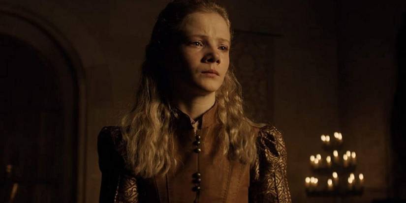 Ciri in Cintra, in The Witcher on Netflix