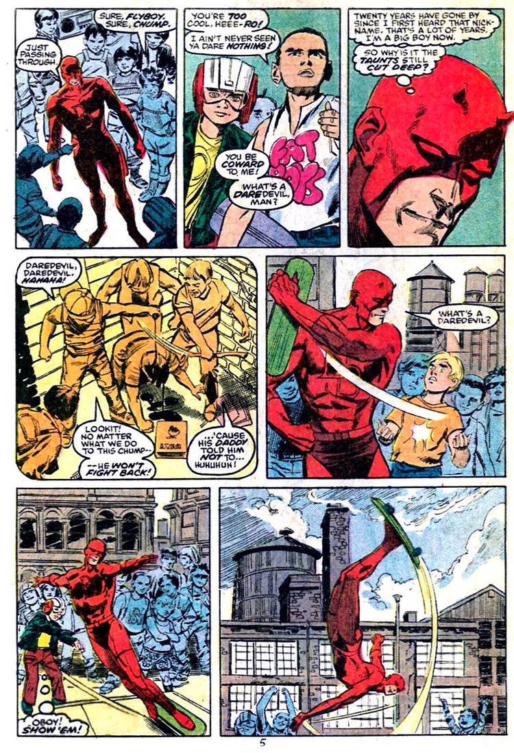 The Fatboys Skateboard Their Way From Longshot's Comic to Daredevil's!