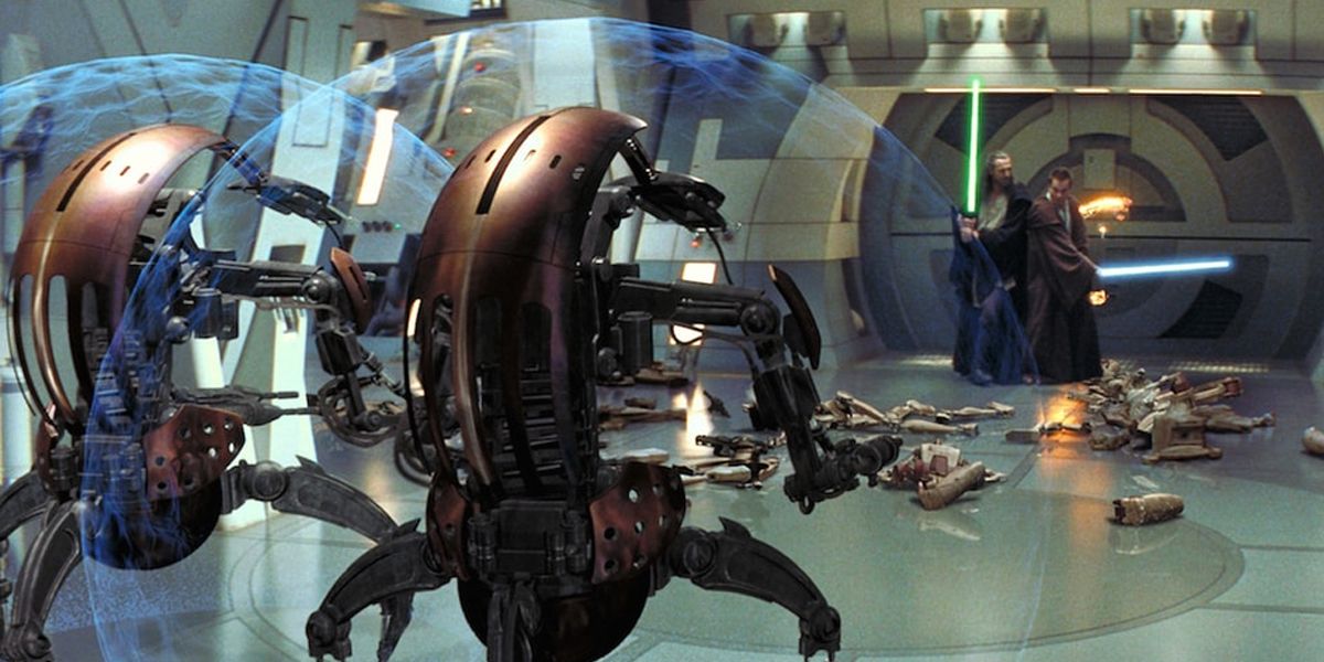 Star Wars Fan 3d Prints A Life Size Droideka Cbr