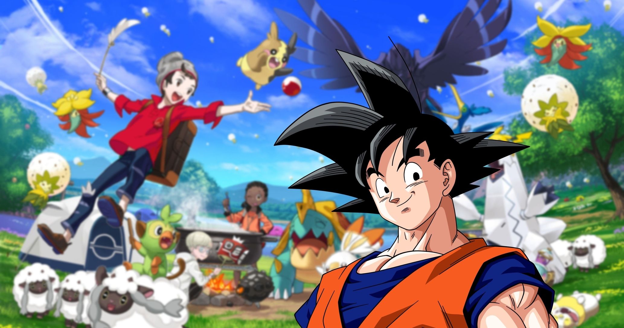 Dragon Ball What Gokus Pokémon Party Would Look Like