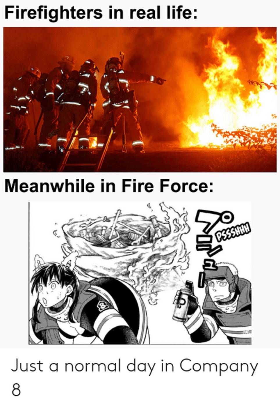 10 Fire Force Memes That Are Too Hilarious For Words Cbr 10 Fire Force Memes That Are Too Hilarious For Words Cbr