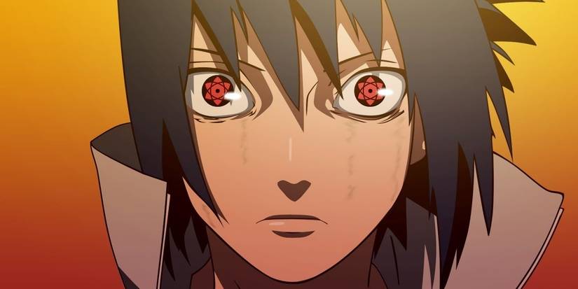 Sasuke awakens his Mangekyo Sharingan in Naruto: Shippuden