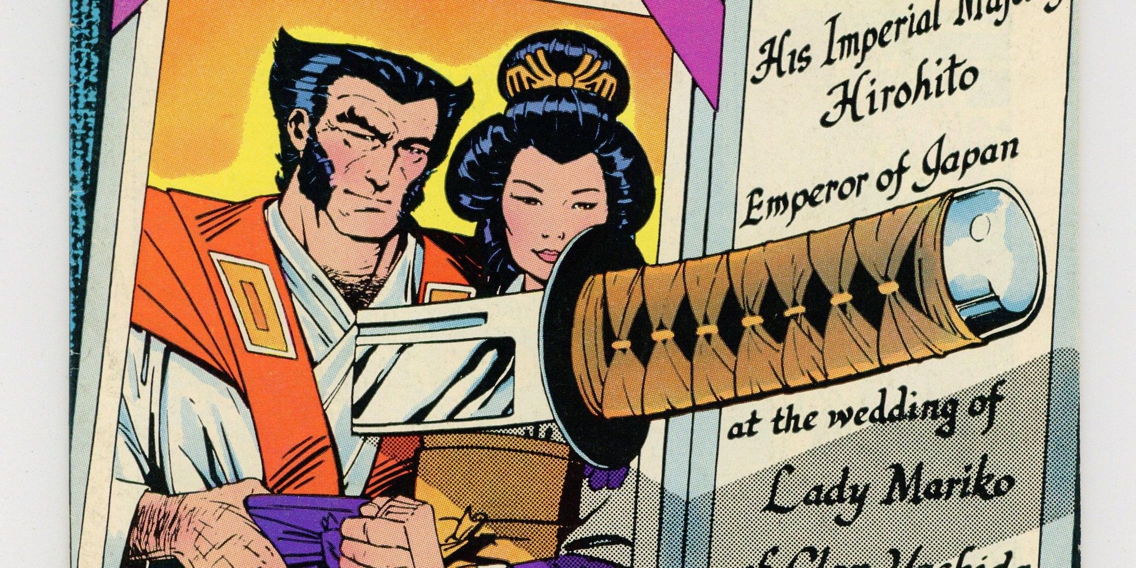 Wolverine and Mariko Wedding Cropped