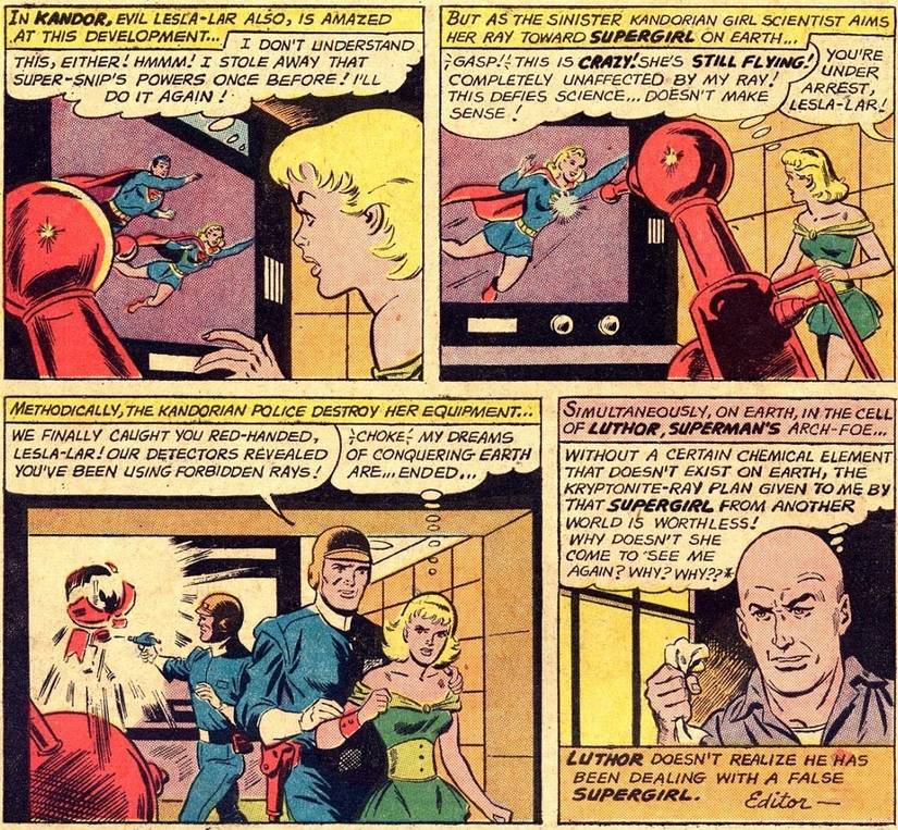 Supergirl: The Quickly Abandoned Team-Up of Lex Luthor and Lesla-Lar!