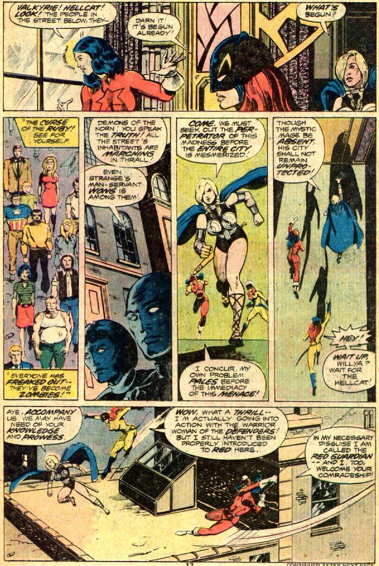 Moondragon's Mission to Train Hellcat Sure Didn't Last Long