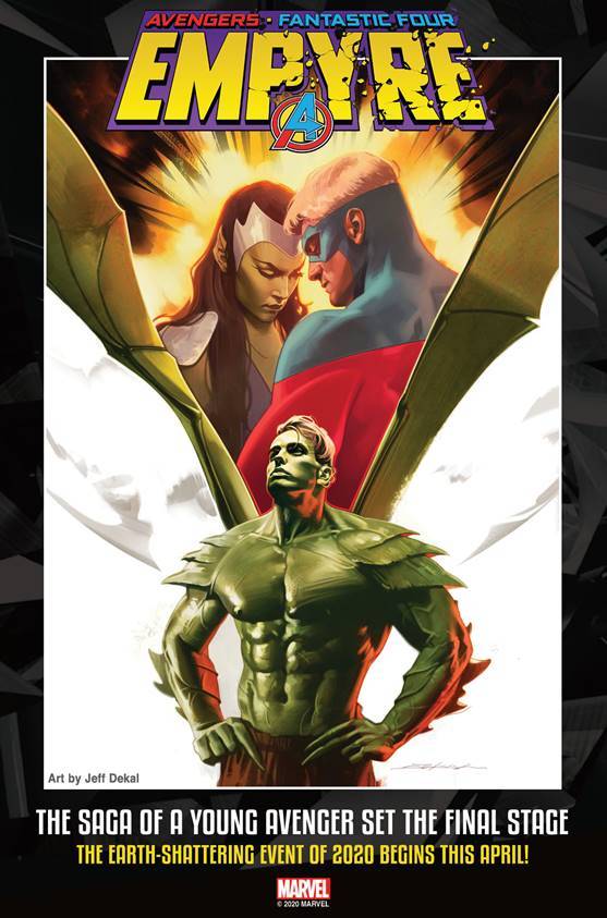Marvel Empyre Hulkling Kree Skrull Avengers
