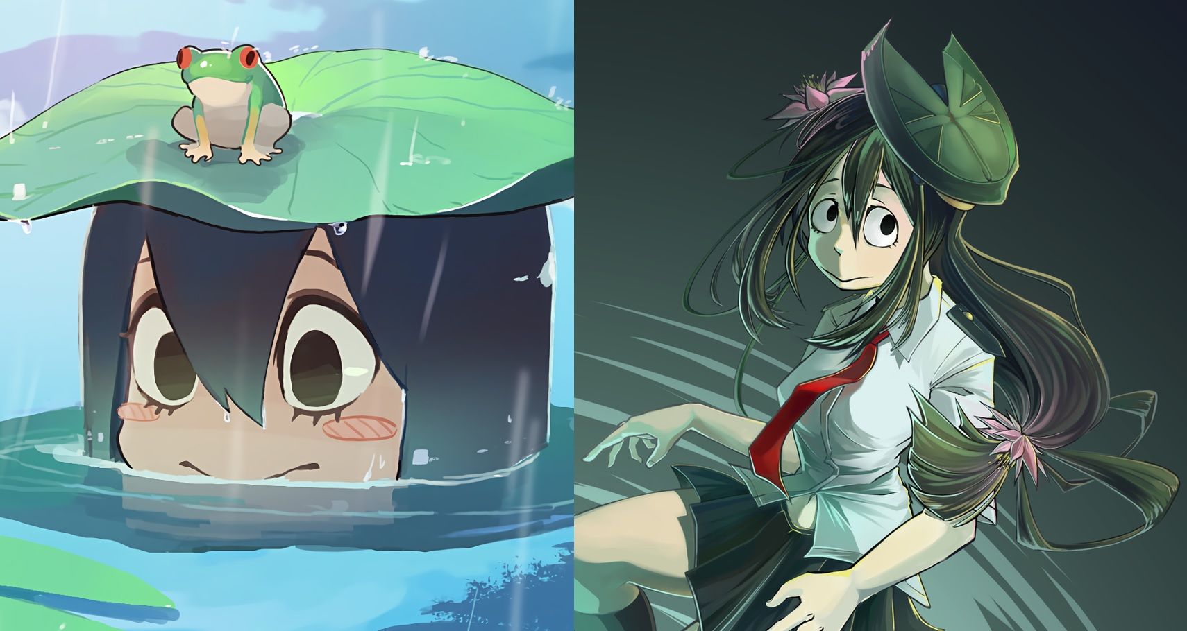 My Hero Academia: 10 Adorable Pieces of Froppy Fan Art | CBR