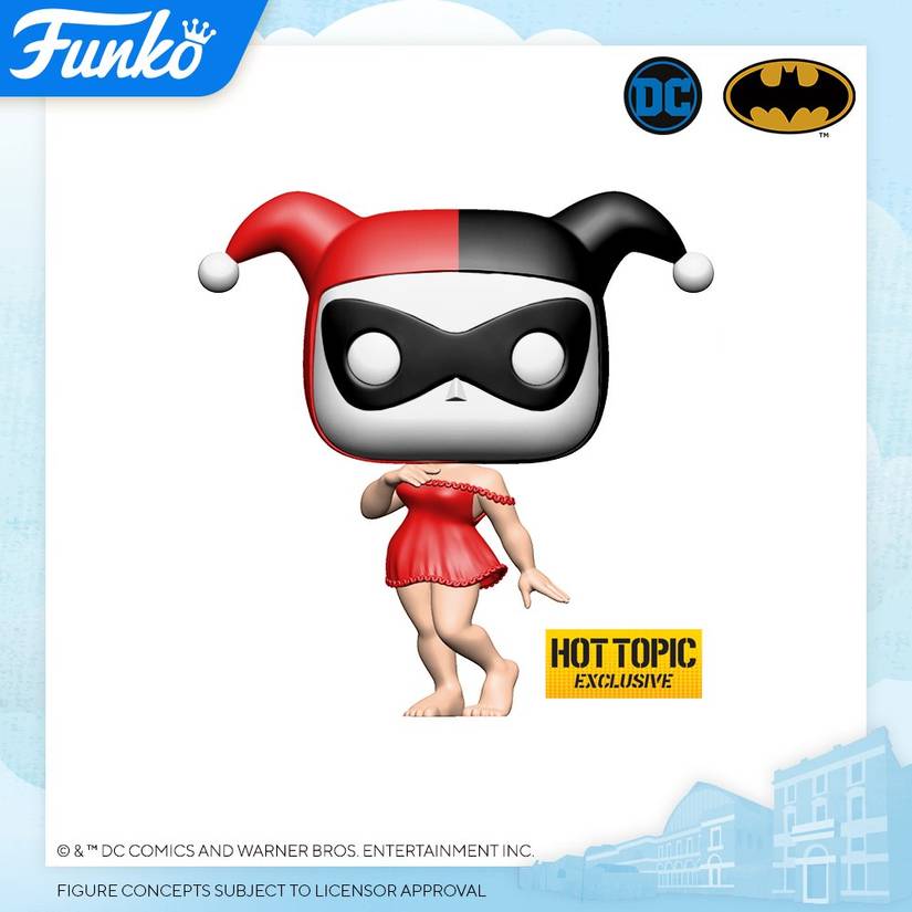 harley quinn red dress funko pop DC The Suicide Squad Harley Quinn (Damaged Dress) Funko Pop #1111 Movies New!