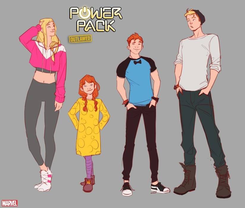 Power Pack Returns to Marvel in New Miniseries