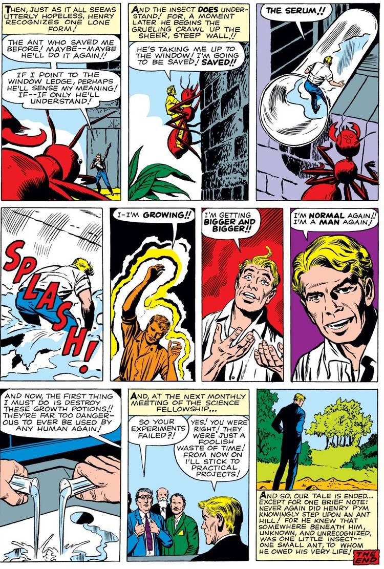 When Did Ant-Man First Start Riding Flying Ants?