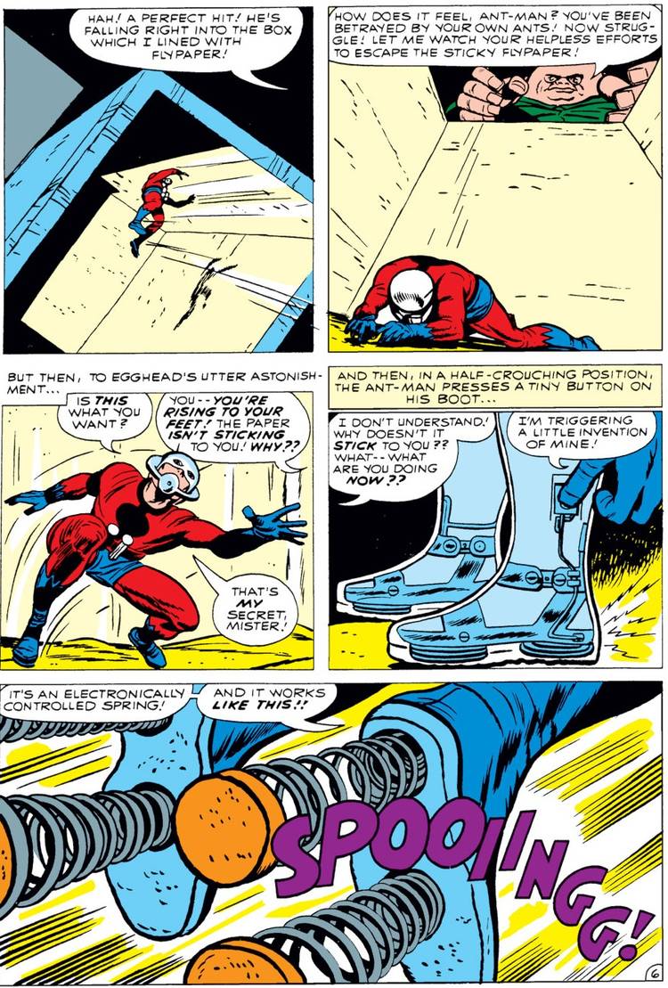 When Did Ant-Man First Start Riding Flying Ants?