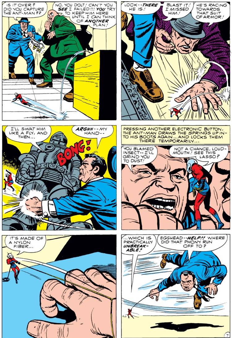 When Did Ant-Man First Start Riding Flying Ants?