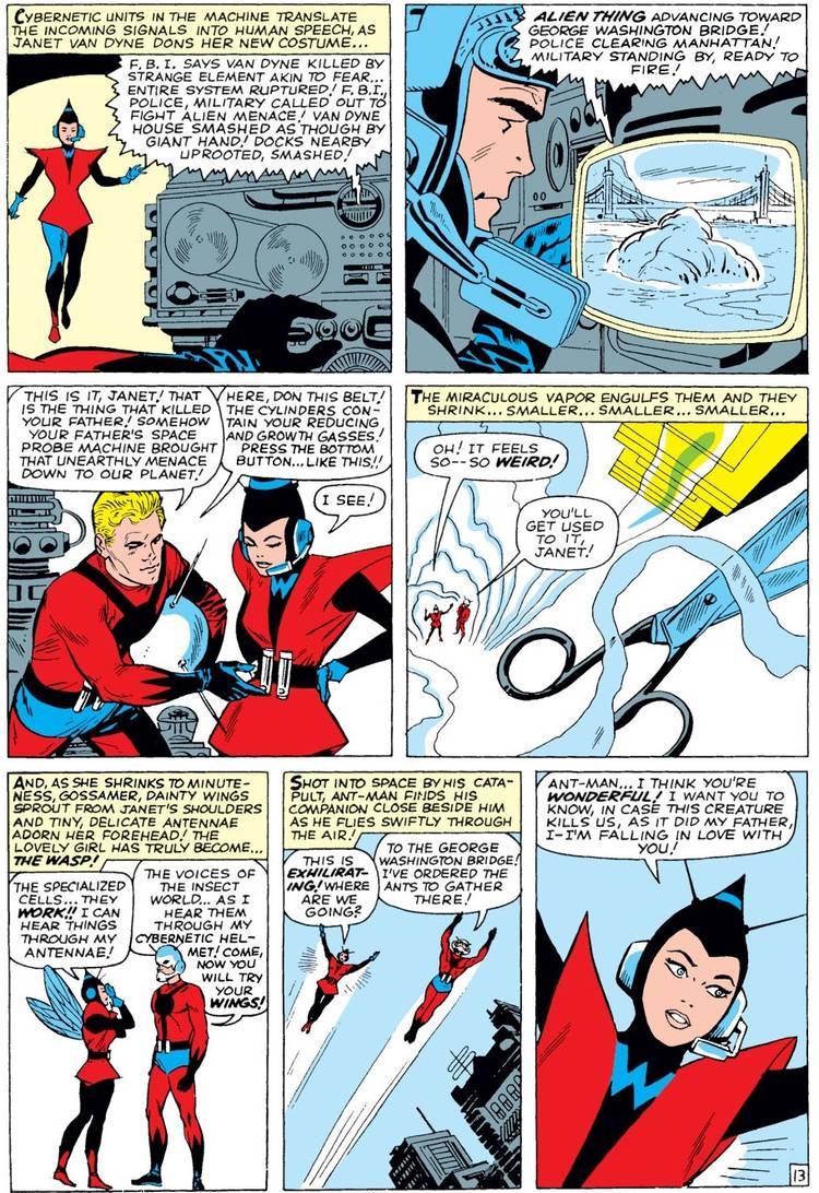 When Did Ant-Man First Start Riding Flying Ants?