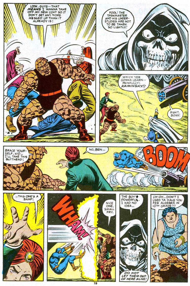 When Was the Taskmaster First Actually Captured?
