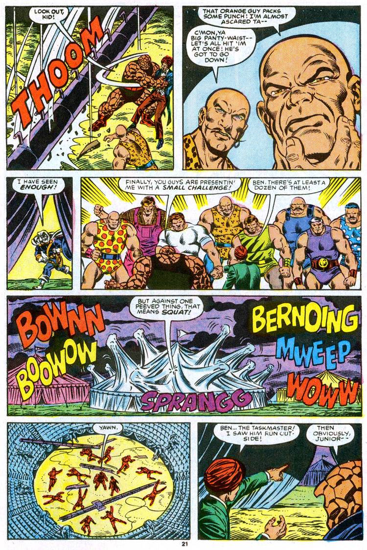 When Was the Taskmaster First Actually Captured?