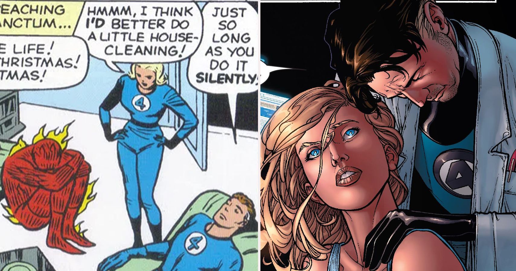 10 Worst Things Mr Fantastic Ever Did To Invisible Woman Ranked