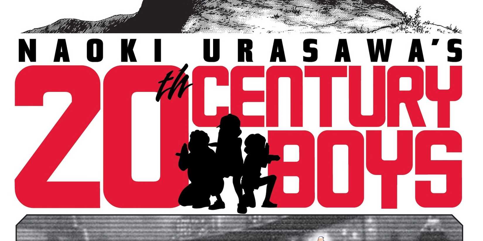 The manga cover of the 20th Century Boys manga