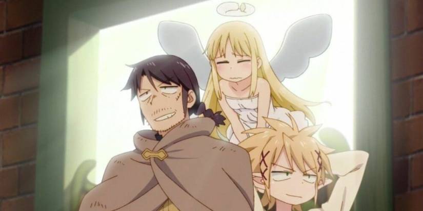 Adventurers enter a brothel in Interspecies Reviewers.