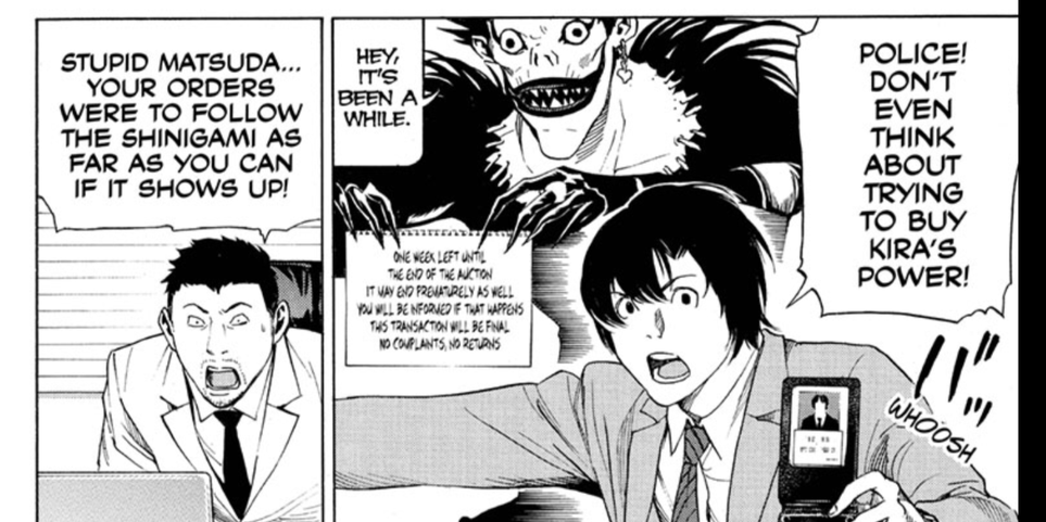 Near Matsuda And Trump Every Cameo In The New Death Note One Shot