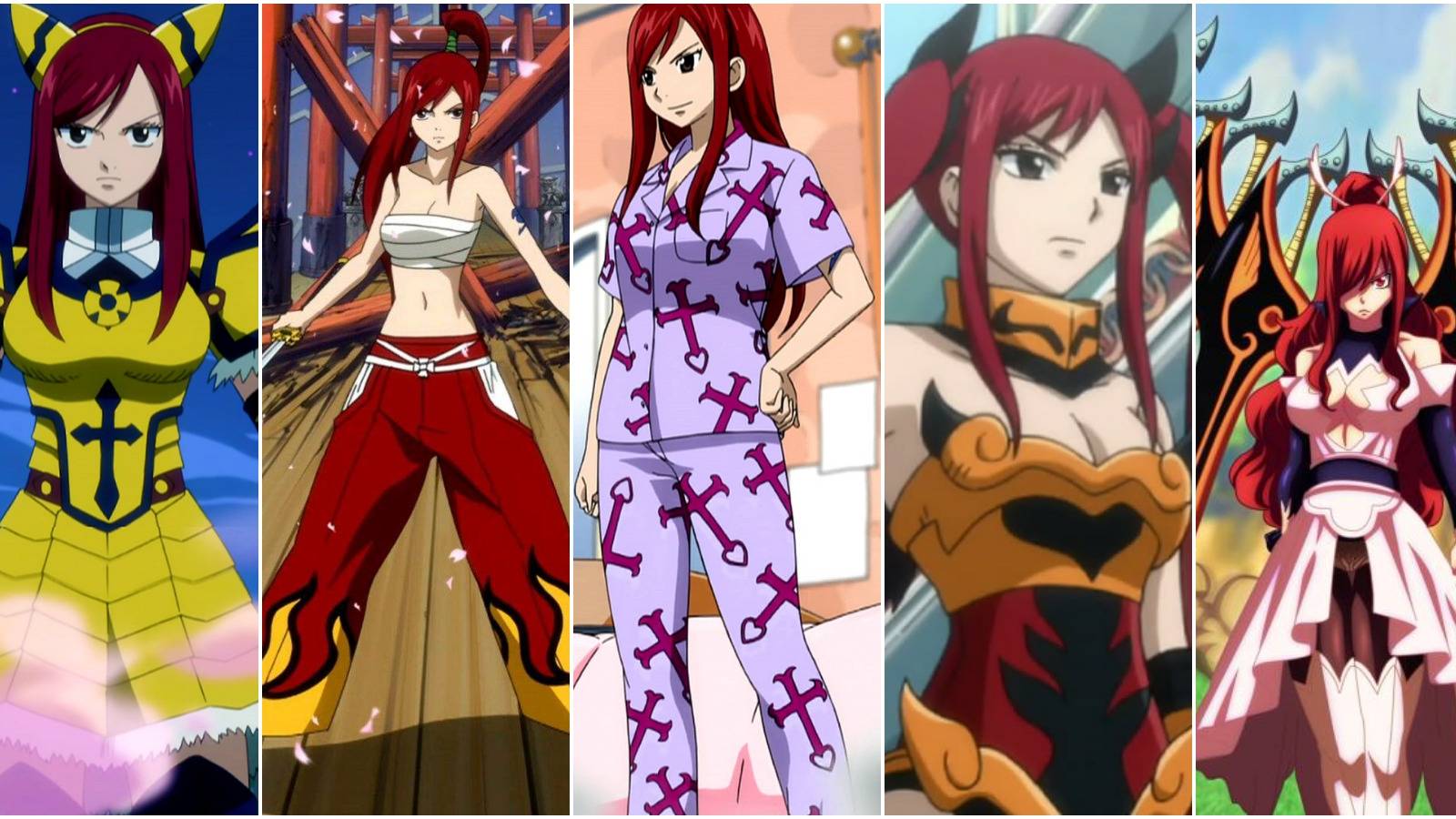 Fairy Tail: Every Main Characters Best Alternate Look, Ranked, image size:1600x900