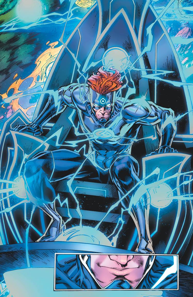 EXCLUSIVE PREVIEW: Wally West Becomes Doctor Manhattan in Flash Forward
