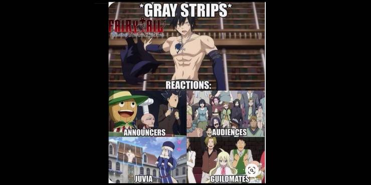 Fairy Tail 10 Gray Fullbuster Memes Only True Fans Will Understand