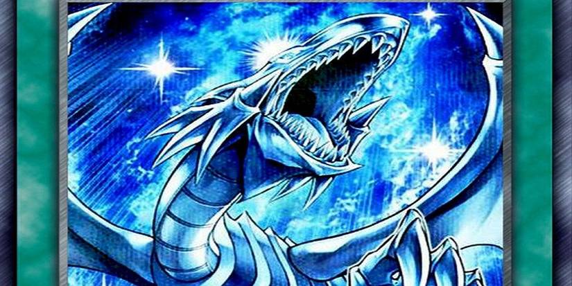 blue cards yugioh Yu-Gi-Oh! Legend of the Eyes White Dragon Expansion (2002) Comple Eyes White Destiny Structure Deck Comes With 50 Cards5 Ultra Rares (3 Of Which Have A Small Chance Of Being Quarter Century Secret Rares Instead Of Ultra Rare)3 Super Rares42 Commonsthe All Blue-Eyes White Dragon UltraOverframe LOCR-JP001