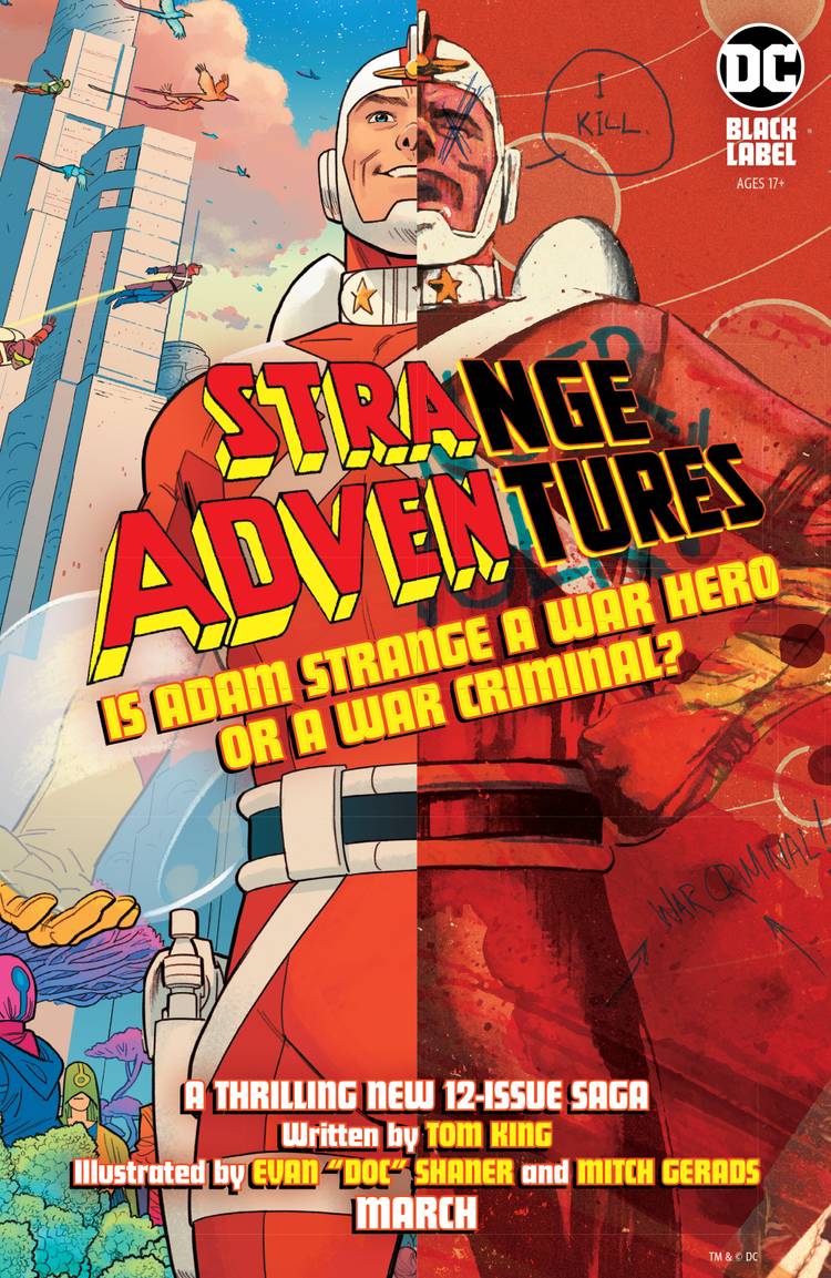 Strange Adventures Preview Kicks Off Adam Strange's Mature Story