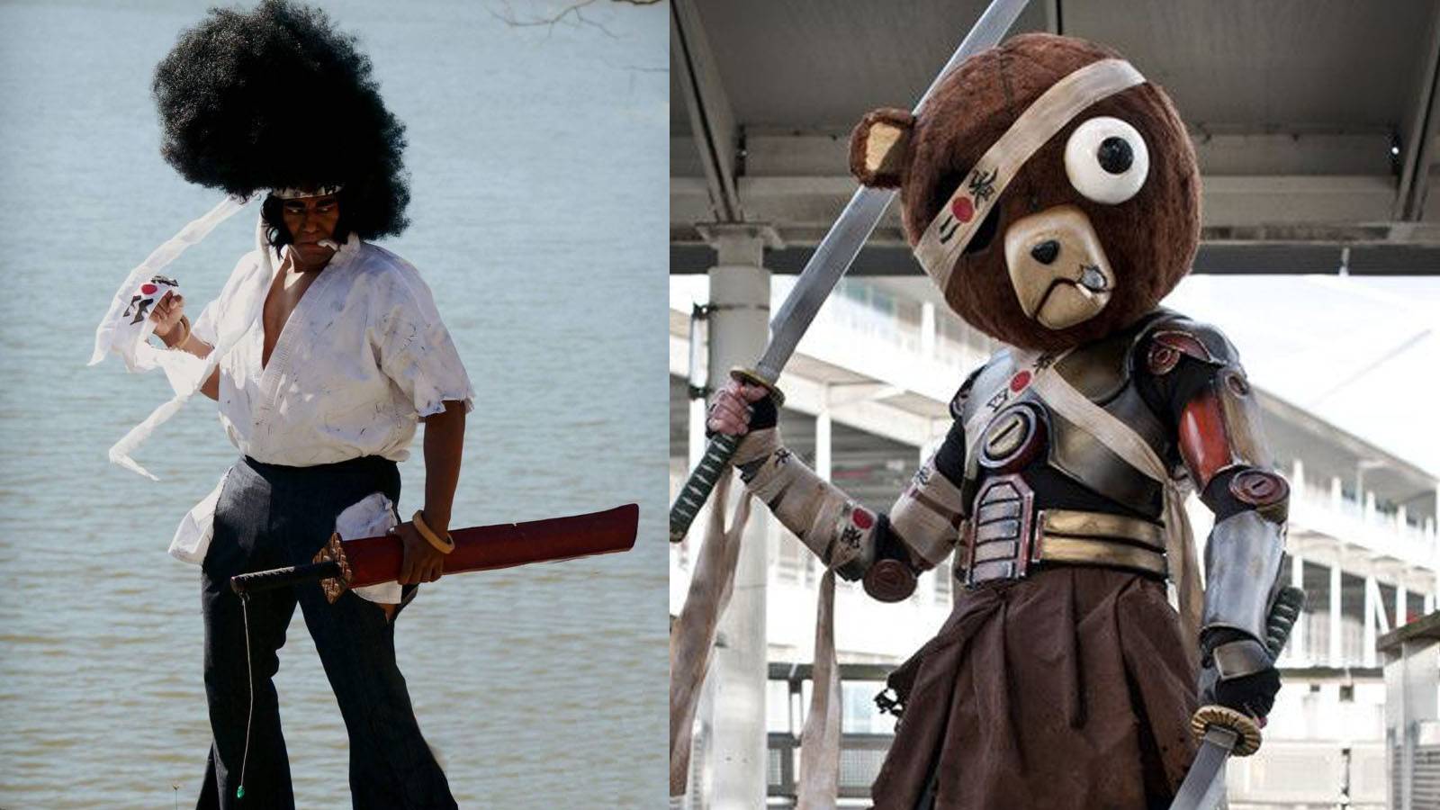 10 Of The Coolest Afro Samurai Cosplay, image size:1600x900