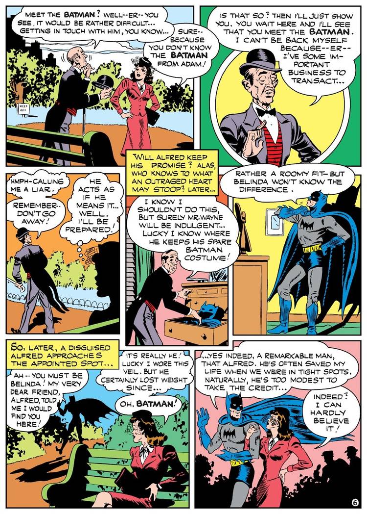 When Catwoman Had a Brief Romance With...Batman's Butler, Alfred?