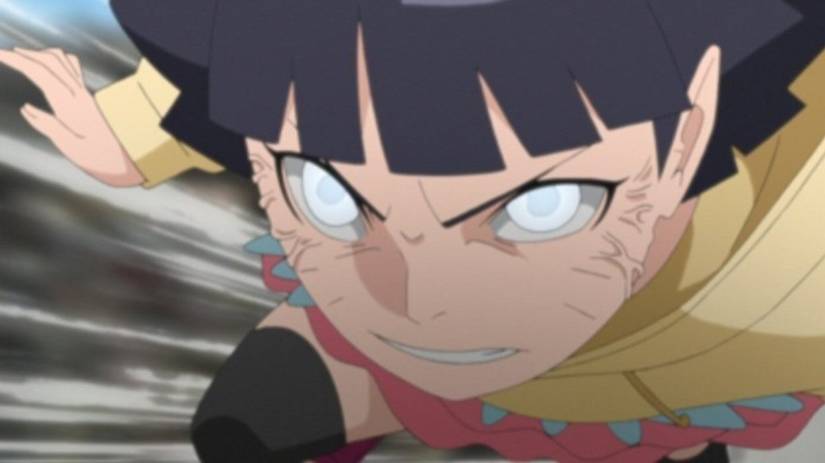 Himawari charging ahead boruto