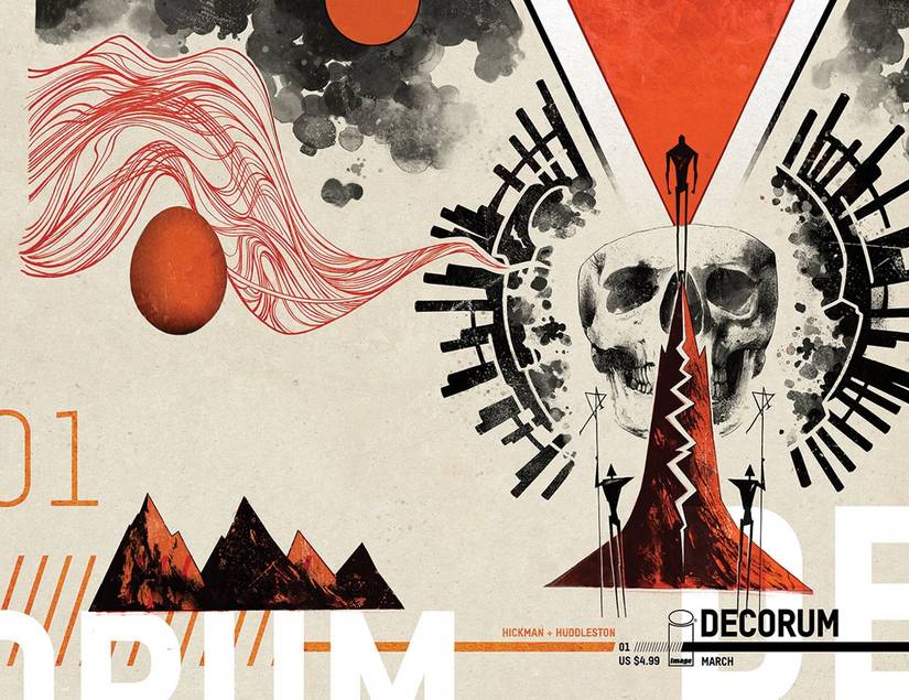 Decorum Works Decorum: Image Previews Hickman's New Sci-Fi Series, Debuts McKelvie Cover