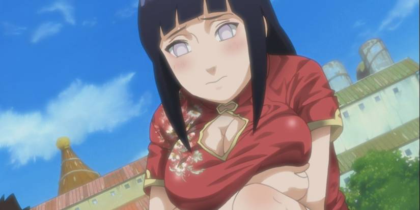 hinata red dress episode Hinata Hyuuga -Renka Clothes- by Shinoharaa on DeviantArt