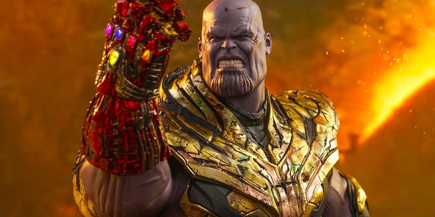 hot toys thanos battle damaged