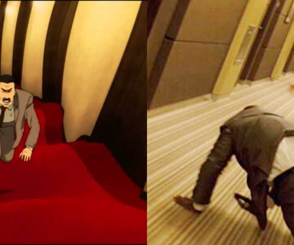 A split image of Paprika and Inception.