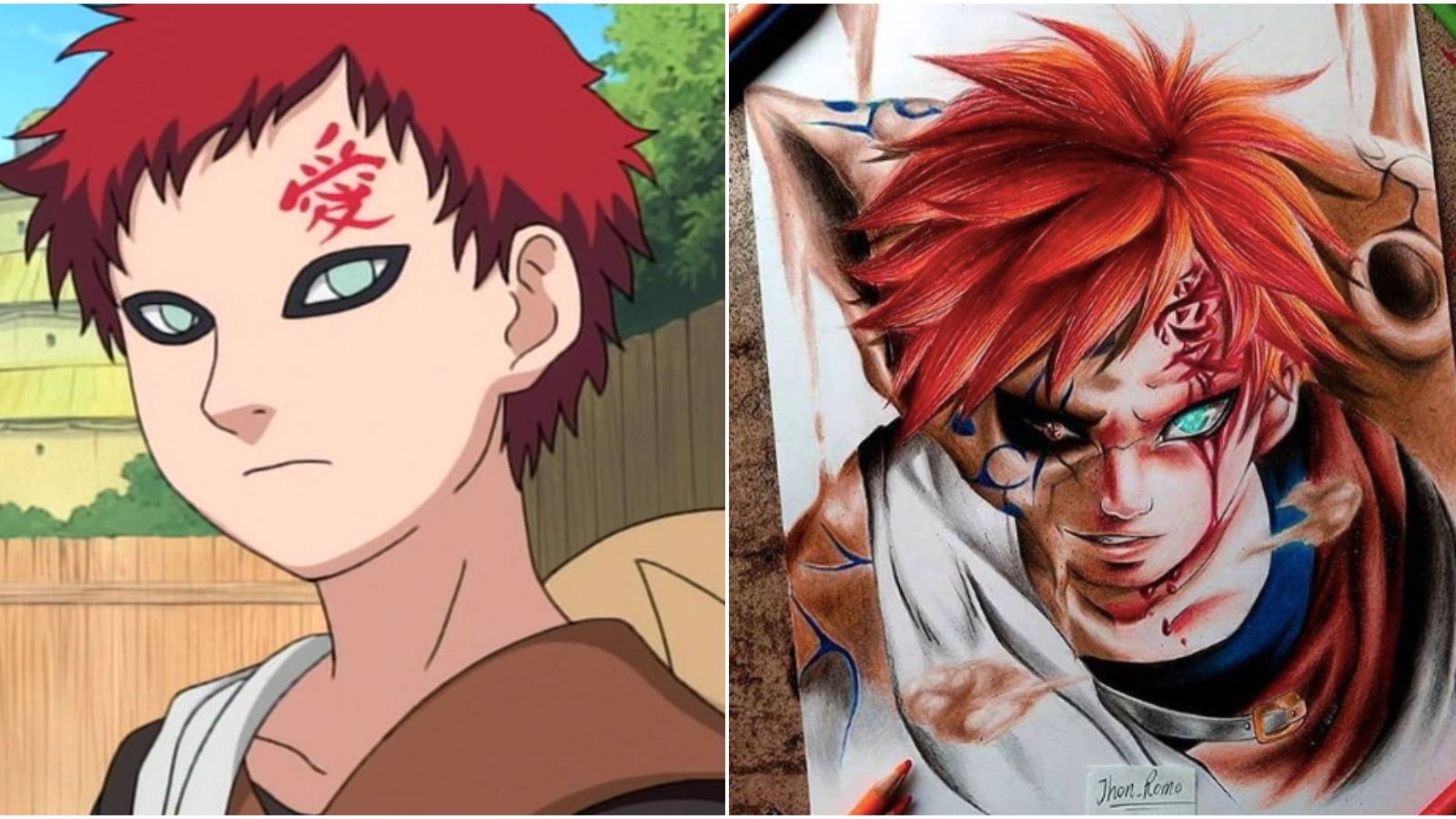 Naruto: 10 Gaara Fan Art Pieces to Check Out, image size:1600x900