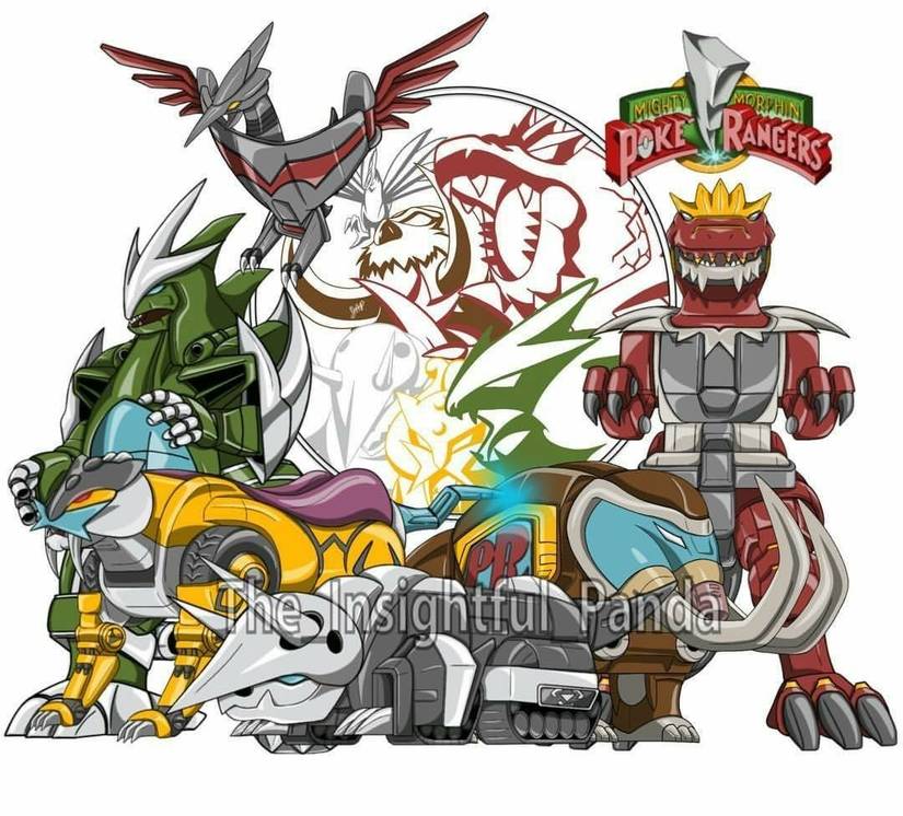 10 Awesome Pieces Of Pokémon Power Rangers Crossover Fan Art