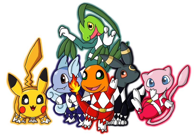 10 Awesome Pieces Of Pokémon Power Rangers Crossover Fan Art