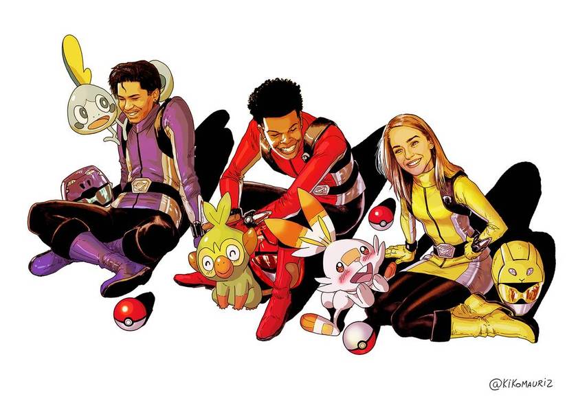 10 Awesome Pieces Of Pokémon Power Rangers Crossover Fan Art