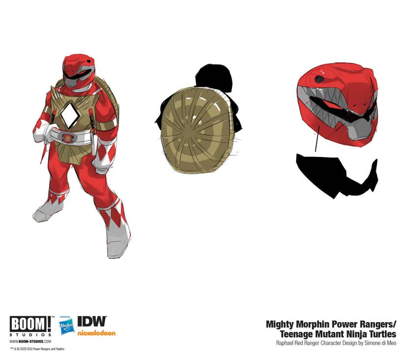 Power Rangers/TMNT: BOOM! and IDW Debut the Ninja Rangers & Turtle Rangers